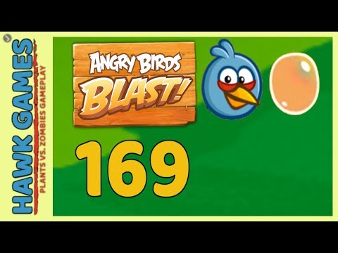 Angry Birds Blast 💥 Level 169 - 3 Stars Walkthrough, No Boosters