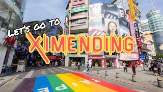 Taiwan Vlogs: What To Do in XIMENDING | Milk Tea | Tanghulu | Night Market