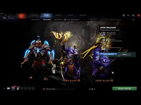 Immortal Treasure 2 Chest Opening (With Very Rare)- The International 10 Dota 2