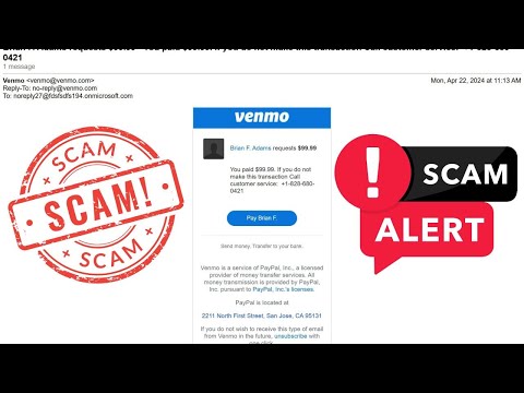 Venmo Email Scam Call 2024