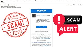 Venmo Email Scam Call 2024