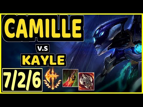 CHIPPYS (CAMILLE) vs KAYLE - 7/2/6 KDA TOP CHALLENGER GAMEPLAY - OC