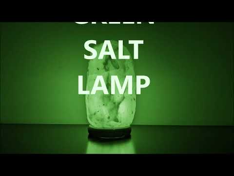 Green Salt Lamp / 8 Hours / No Sound