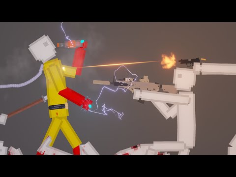 SAITAMA Fight Humans in People Playground