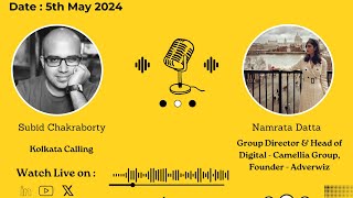 YouTube thumbnail for Hello Kolkata! | Ep. #18 | ft. Namrata Datta - Group Director & Head of Digital, Camellia Group