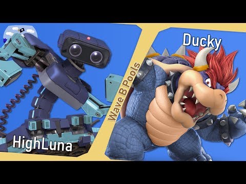 Terre Nova 2 - Wave B Pools - HighLuna (ROB) vs. Ducky (Bowser) - [SSBU]