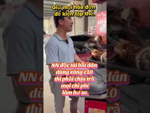 Khi mua xe Xăng thường: dân đã trả đủ mọi thứ thuế và tiền kiểm định.Vậy nn thay đổi bất ngờ=NN chịu
