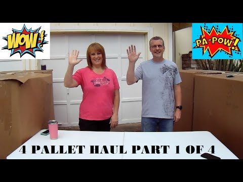 MASSIVE $11,000 RETAIL LIQUIDATION UNBOXING 4 PALLETS, TARGET UNINSPECTED CUSTOM RETURNS PART 1 OF 4