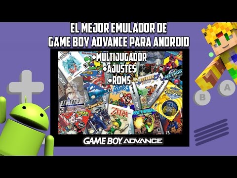 EL MEJOR EMULADOR  DE GAME BOY ADVANCE (GBA) PARA ANDROID - MULTIJUGADOR ROMS Y MAS! Video