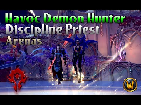 2v2 Arenas Havoc Demon Hunter / Discipline Priest