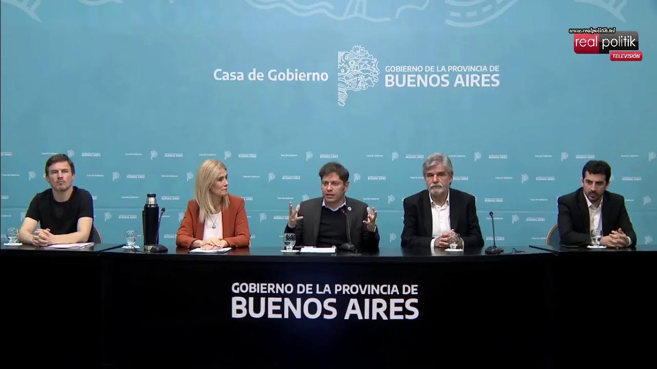 Kicillof, Filmus y Costa firmaron cartas de políticas científicas