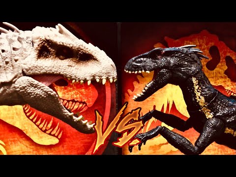 INDOMINUS REX VS INDORAPTOR!!!
