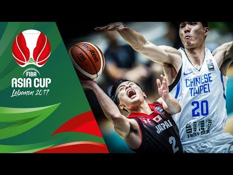 Chinese Taipei v Japan - Highlights - FIBA Asia Cup 2017
