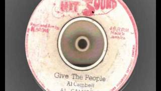 al campbell - give the people - hit sound records lovers roots reggae 1978