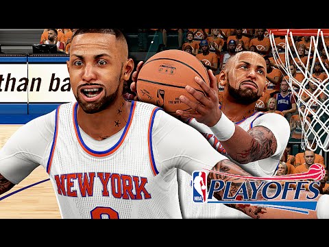 NBA 2K16 My Career #68 | Playoffs R01G07: FIM DA LINHA! [Jogo Completo]