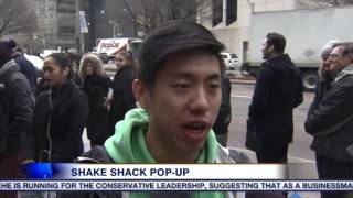 Video: American burger shop Shake Shack comes to Toronto