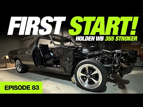 EPISODE 83 - EPIC SOUND: 1982 Holden WB ute 355 Stroker FIRST RUN!