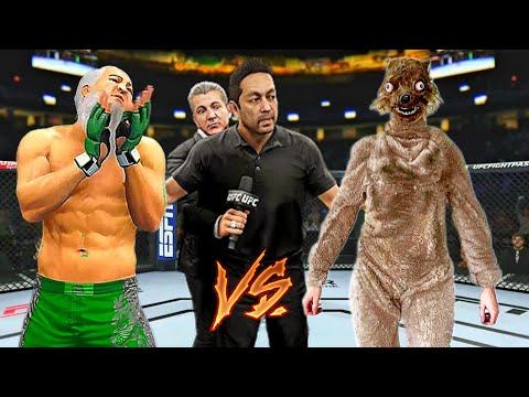 Old Bruce Lee vs. Weasel (Suicide Squad) - EA Sports UFC 4 Rematch