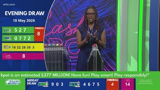 Evening SC winning lottery numbers for May 18, 2026