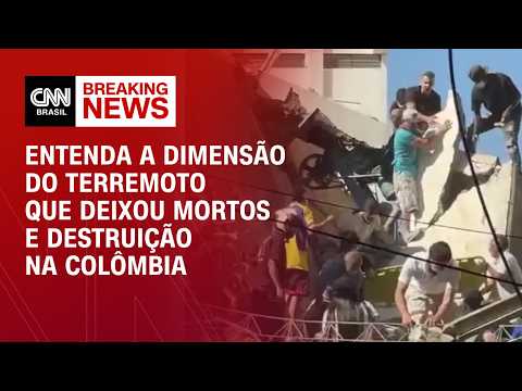 Saiba quais foram os impactos do terremoto de 7,4 na Colômbia