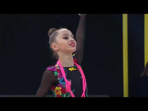 Karina Sydorak (UKR) - Rope Q - 2020 European Championships Kyiv