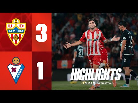 🎥 Resumen | UD Almería 3-1 SD Eibar