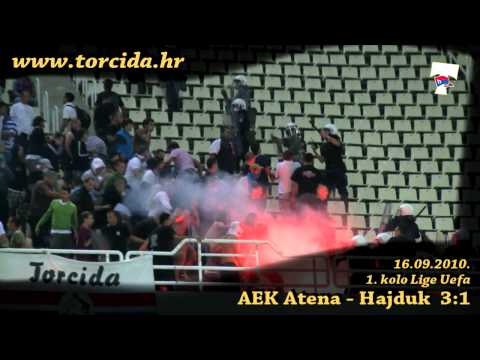 Torcida Split ::  AEK Atena - Hajduk  3:1