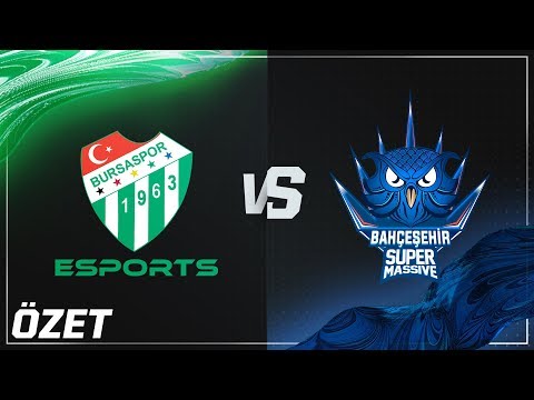 Bursaspor Esports ( BUR ) vs Bahçeşehir SuperMassive ( SUP ) Maç Özeti | 2018 Yaz Mevsimi 2. Hafta