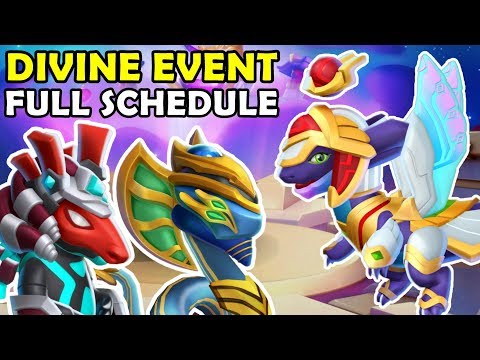 NEW CHRONO ISIS, CHRONO APEP & CHRONO SETH! Full Divine Event Schedule Released! - DML #1224