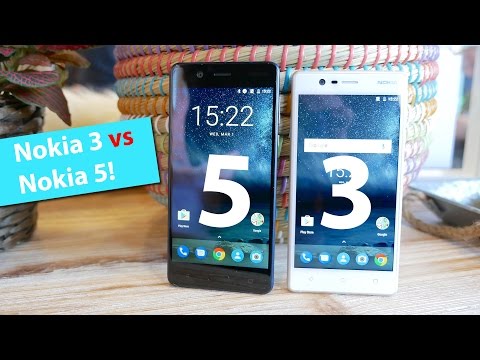 Vergleich: Nokia 3 vs. Nokia 5 | Hands On | deutsch