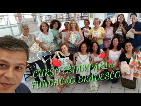 Fundação Bradesco ( curso estamparia ) Osasco-Sp 🇧🇷🇧🇷🇧🇷🇧🇷🇧🇷