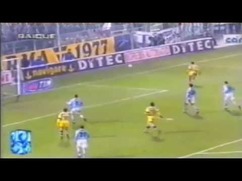 Serie A 1998-1999, day 17 Parma - Lazio 1-3 (Salas, Crespo, R.Mancini, Vieri)