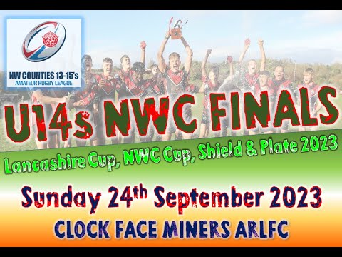 NWC U14s LANCASHIRE CUP Final 2023  -  Shevington Sharks Reds vs. Thatto Heath Crusaders