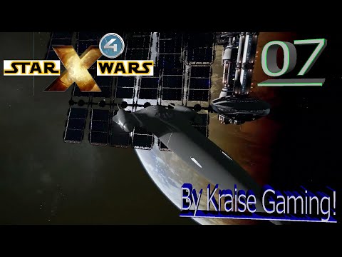 Ep:07 - Stealing & Building! - X4 - Star Wars: Interworlds Mod 0.62 /w Music! - By Kraise Gaming!