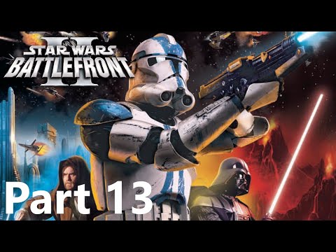 STAR WARS: BATTLEFRONT II (2005) Walkthrough Gameplay No Commentary Part 13 - Prison Break