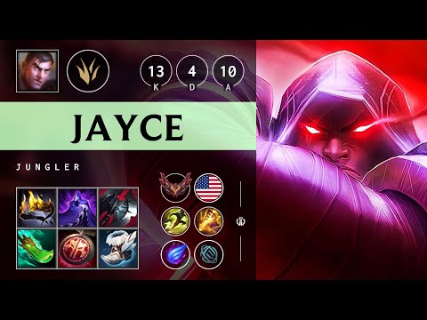 Jayce Jungle vs Gragas: Legendary - NA Grandmaster Patch 25.S1.1