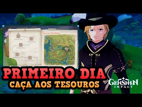 EVENTO  Caça aos Tesouros Primeiro dia - Caverna Chatrakam