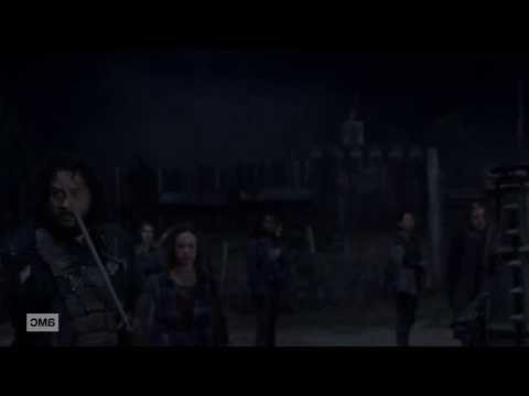 The Walking Dead 10x11 Battle Scene "Hilltop vs The Whispers" Season 10 Episode 11 "Morning Star".
