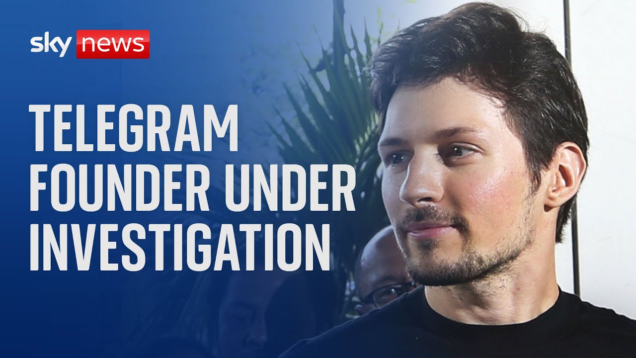 Telegram founder Pavel Durov charged with allowing criminal activity on messaging app