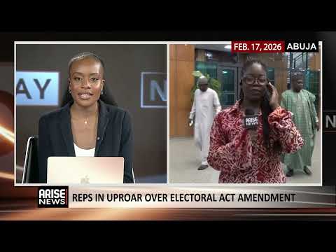 REPS IN UPROAR OVER ELECTORAL ACT AMENDMENT