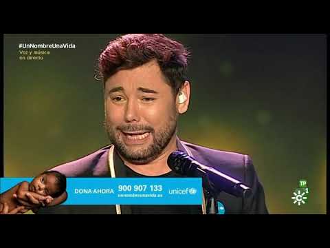 Miguel Poveda- Voy a perder la cabeza por tu amor- gala Unicef 2018