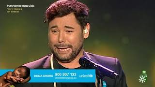 Miguel Poveda- Voy a perder la cabeza por tu amor- gala Unicef 2018