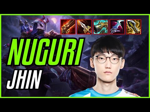 NUGURI - JHIN vs SAMIRA ADC - KR MASTER - PATCH 11.10