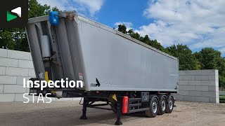 Skl&aacute;pěc&iacute; n&aacute;věs Stas S300CX 3 axles 47m3 Liftachse ALU | Obraz 4 - Autoline