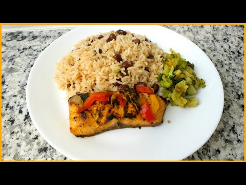 HOW TO MAKE BAKED SALMON: WITH BELL PEPPERS