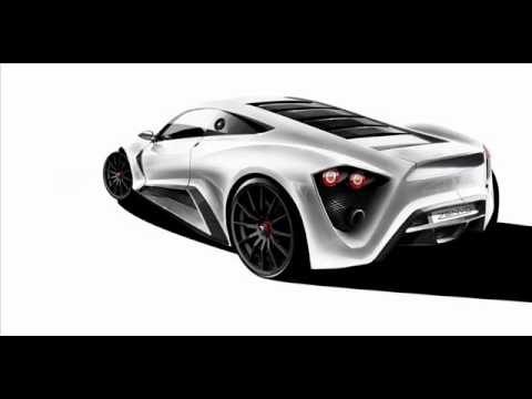 Zenvo ST-1 - The first sketches by Hermann & Brandt