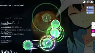 [osu! Mouse only] livetune adding Yuuki Ozaki (from Galileo Galilei) - FLAT TV Size Edit [Hard]