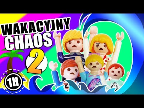Playmobil Film polski WAKACYJNY CHAOS 2 - film! KŁOPOTY Z JULIANEM, HANIĄ i EMMĄ | Wróblewscy