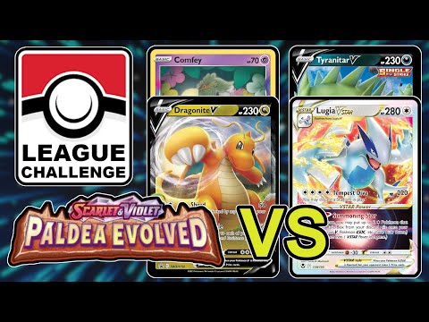 ROUND 1:  Dragonite/Lost Box vs Lugia/Single Strike - Pokemon TCG League CHALLENGE 2024