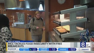 Monroe Community College starts free breakfast program for students
